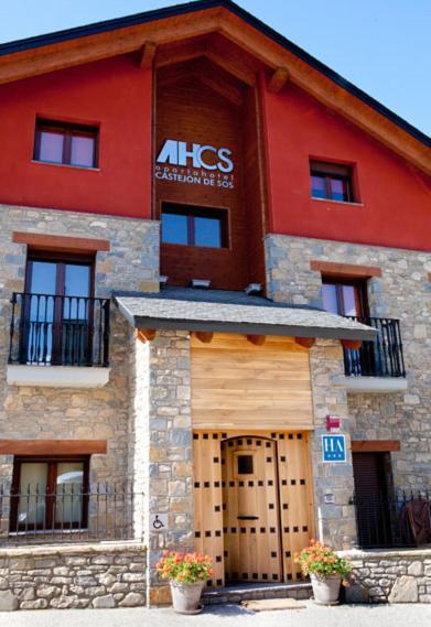 Apartahotel Castejón de Sos Kültér fotó